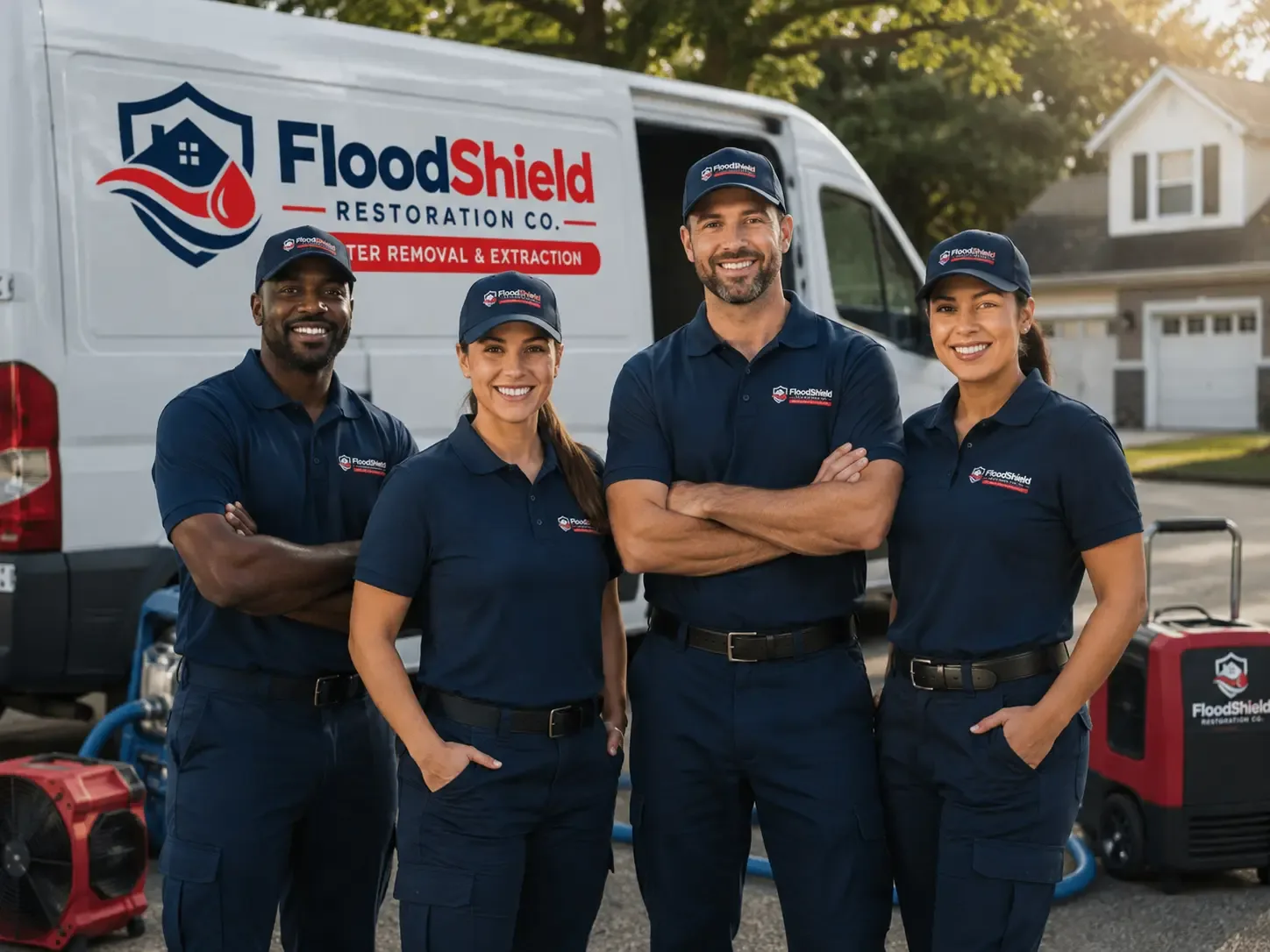 Flood Damage Restoration company in Pursglove, WV